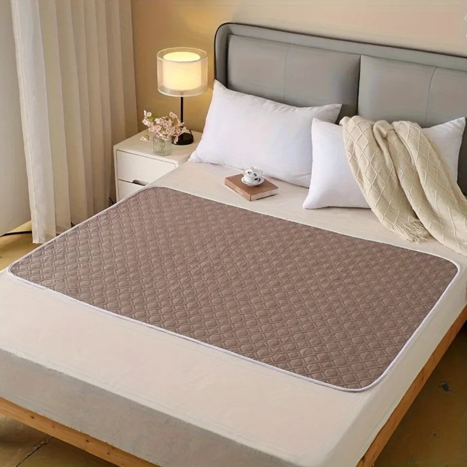Breathable Waterproof Urine Mattress – Washable Cotton Bed Cushion for Nursing & Diaper Care, Extra Large Size