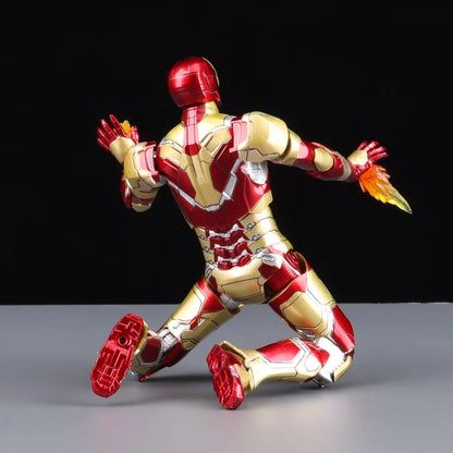 ZD Toys 7" Iron Man Action Figures – Joint Movable MK1 to MK50 Movie Collectible Dolls