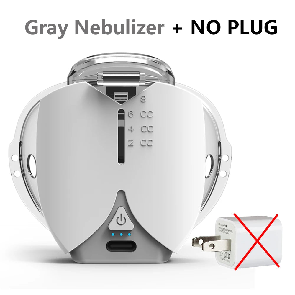Mini Portable Silent Handheld Nebulizer – Ultrasonic Medical-Grade Inhaler for Babies, Kids & Adults with Cough or Asthma