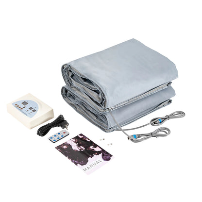 650W Portable Infrared Sauna Blanket – Remote Control Weight Loss & Beauty Machine, 180x80cm