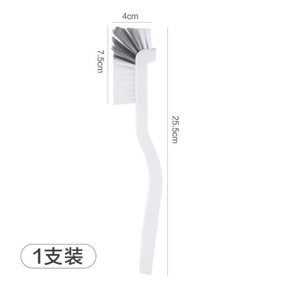 360° Clean Long Handle Brush for Fish Tanks, Milk Bottles, Glass Tubes, and More - Versatile Home Kitchen Cleaning Tool