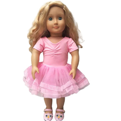 Baby Doll Bikini Outfit — Fits 43cm Born Bebe and 18-Inch American Dolls, Doll Clothes Set