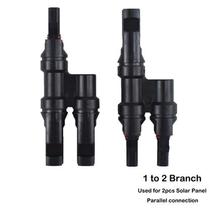 DC Solar Connector Kit 1000V 30A – IP67 Waterproof PV/MC Cable Connectors (5–200 Pcs, 2.5/4/6mm²)