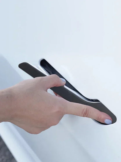 Tesla Model 3/Y Carbon Fiber ABS Door Handle Covers – Premium Durable Car Accessories 2024