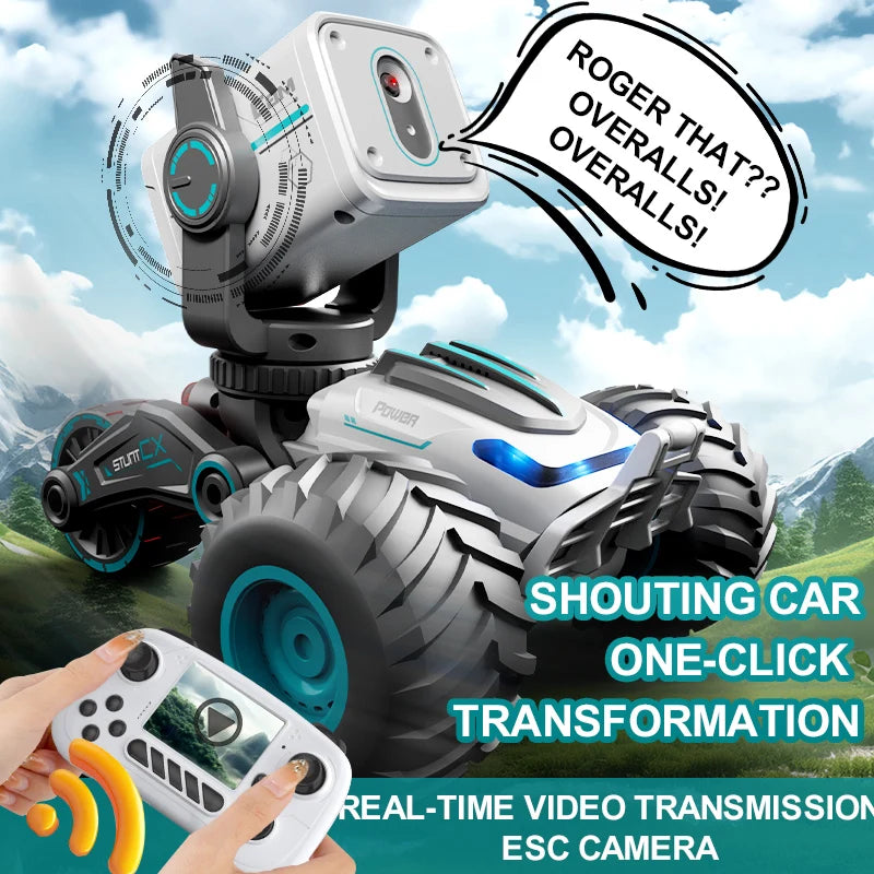 DWI RC Drift Car with FPV Screen – Wireless Camera RC Car for Photos, Videos, and Remote Communication