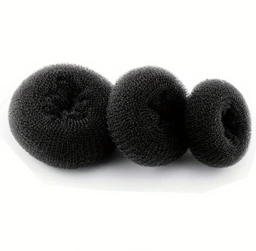 3PCS Hair Bun Donut Set – Easy Magic Foam Styling Tools for Women & Girls