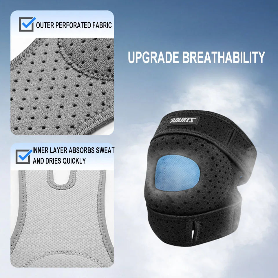 AOLIKES Knee Brace – Patella Compression Sleeve for Men & Women, Knee Pain, Arthritis & Sports Support