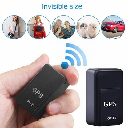 Mini GF07 GPS Car Tracker – Real-Time Magnetic SIM Anti-Theft Waterproof Locator Device