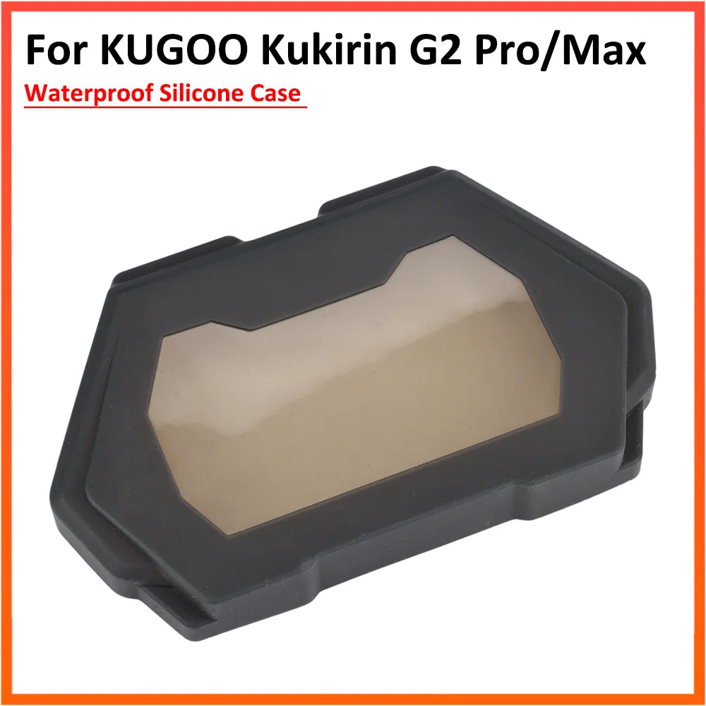 Waterproof Silicone Case for KUGOO KUKIRIN G2 PRO/G2 MAX Electric Scooter - Dashboard Display Screen Protection Cover