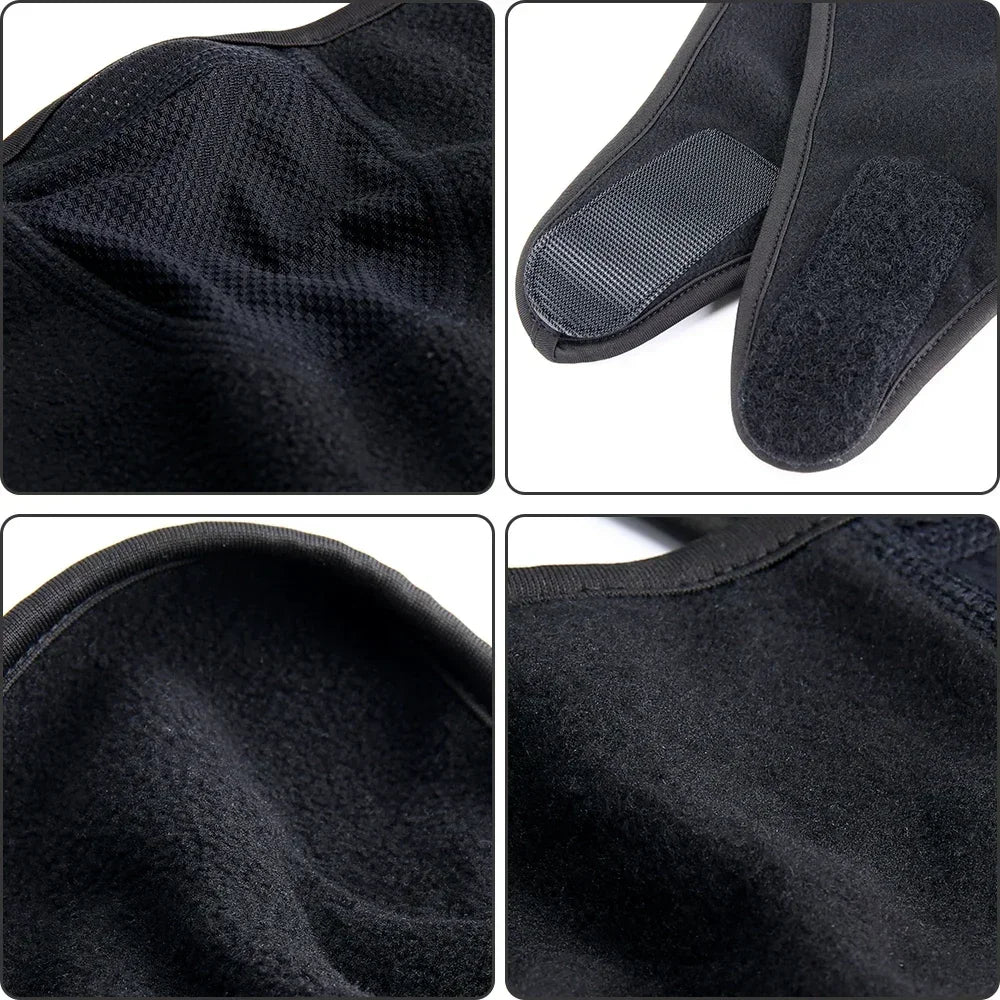 Winter Thermal Fleece Balaclava: Fashionable Full Face Mask Hat for Skiing and Snowboarding - Windproof Scarf Helmet Cap for Men and Women