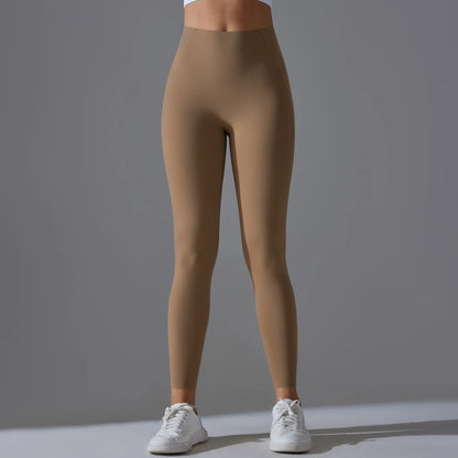 High Waist Yoga Leggings – Tummy Control, Squat-Proof Slimming Booty Pants for Running, Cycling, and Gym Workouts