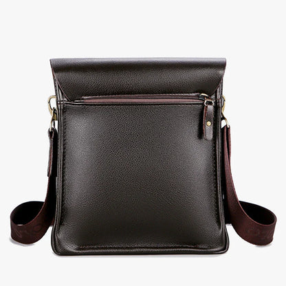 Leisure Business Single Shoulder Bag - Polo Vertical Trendy Sling Bag for Men