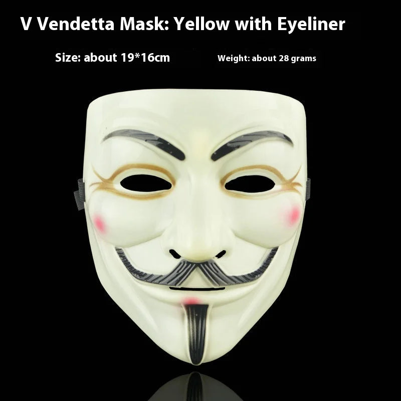 Halloween Ghostface Mask – Kamen Ball V Character Full-Face Horror Movie Costume Toy & Gift