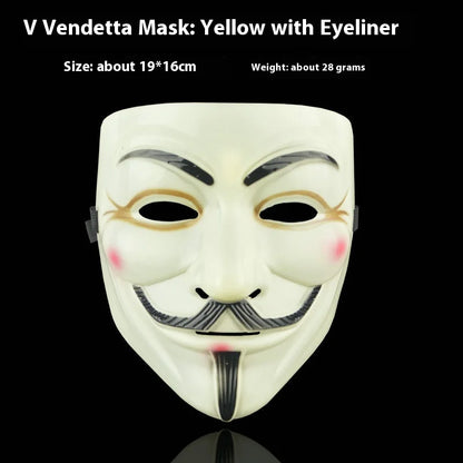 Halloween Ghostface Mask – Kamen Ball V Character Full-Face Horror Movie Costume Toy & Gift