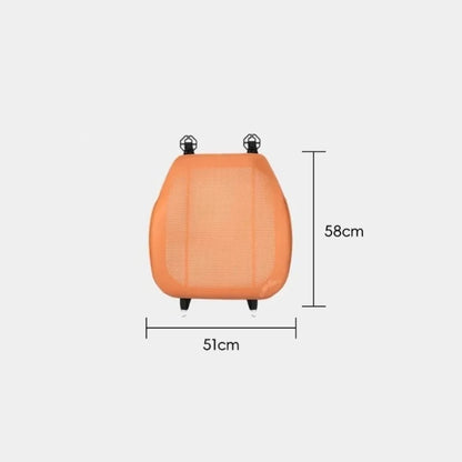 Universal Car Seat Cushion - Four-Season Breathable Cooling Seat Pad with Full-Coverage Comfort Design