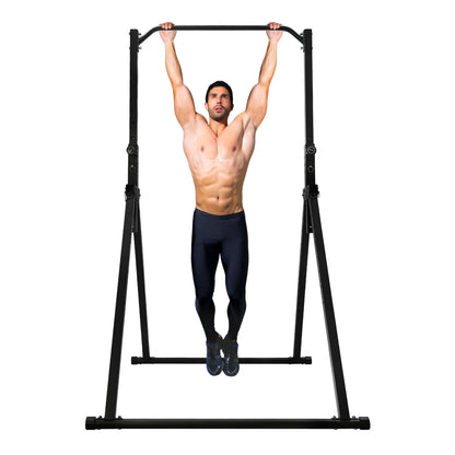 Adjustable Gymnastics Practice Bar – Carbon Steel Horizontal Bar for Home Workouts & Strength Training