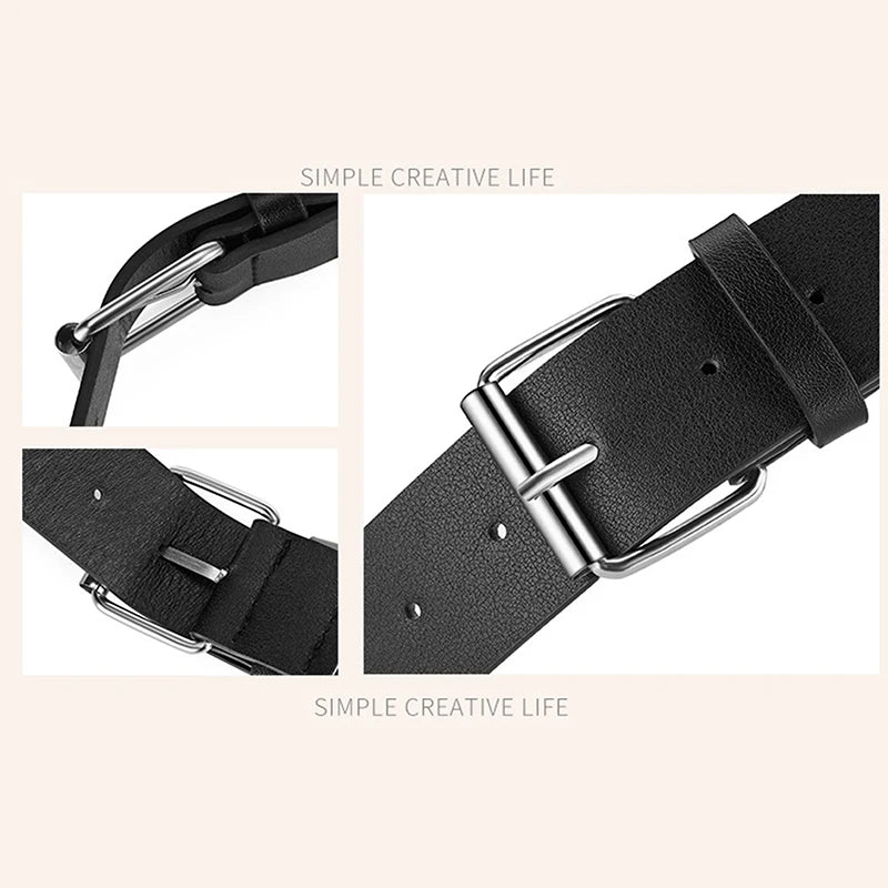 Personalized Rivets Checkerboard PU Leather Belt – 107CM Universal Hip-Hop Punk Fashion Belt for Men & Women