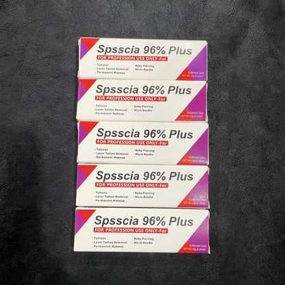 SPSSCIA Original 96% Tattoo Cream – 10g Pre-Treatment for Permanent Makeup, Microblading, Eyebrows & Lips