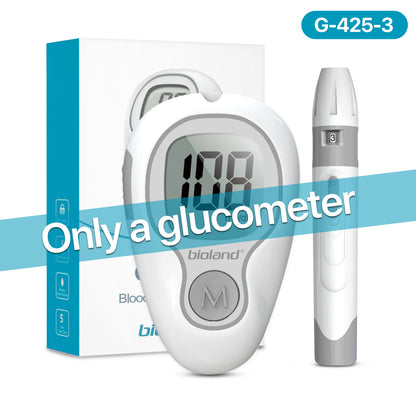 Blood Glucose Test Strips & Lancets - 50 Test Strips and 150 Lancets for G-425-1, G-425-2 & G-425-3 Glucose Meters