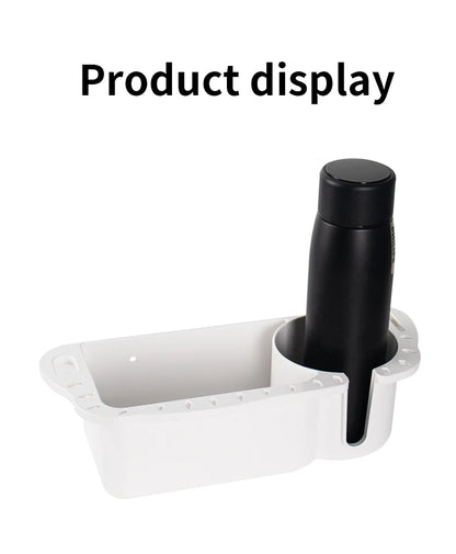 Marine Storage Caddy Box – Universal Boat Cup Holder, Phone & Drink Organizer for Yacht, Pontoon, & Fishing Cabin