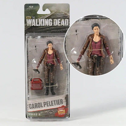 The Walking Dead Action Figure Collection - Abraham Ford Rick Grimes Michonne Governor PVC Model Doll Toys