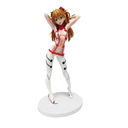 22cm Neon Genesis Evangelion Anime Figure – Asuka Langley Soryu & Rei Ayanami Action Collectible