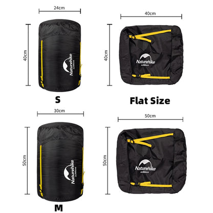 Naturehike Compression Bag for 3-4kg Sleeping Bag - Splash-Proof, Multifunctional Camping & Travel Storage Sack