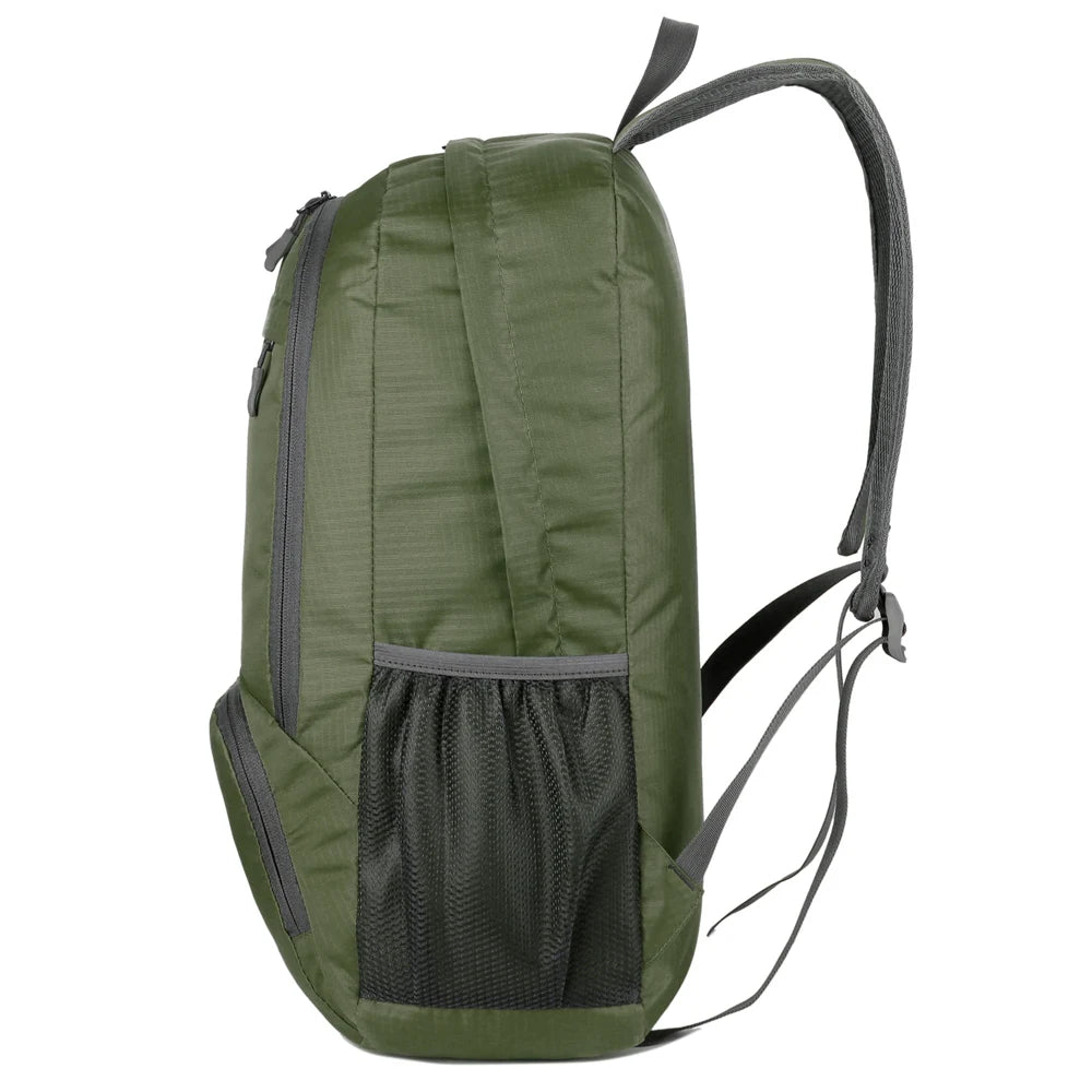 Lightweight Foldable Backpack - Waterproof Packable Daypack for Men & Women, Outdoor Travel, Hiking, Cycling & Camping Shoulder Bag