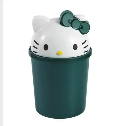 New Sanrio Hello Kitty Kawaii Dustbin – Trash Can for Living Room, Bedroom & Toilet