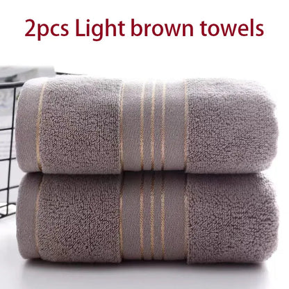 Thickened Pure Cotton Quick-Dry Absorbent Face Towel – Soft Hand Towel for Gym, Hotel & Home Bathroom