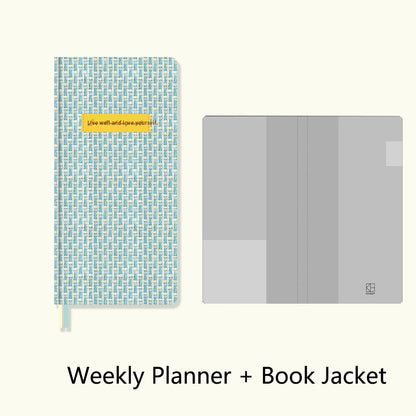 Kinbor 2025 Weekly Planner – Two Pages per Week Schedule Book for Time Management & Daily Efficiency