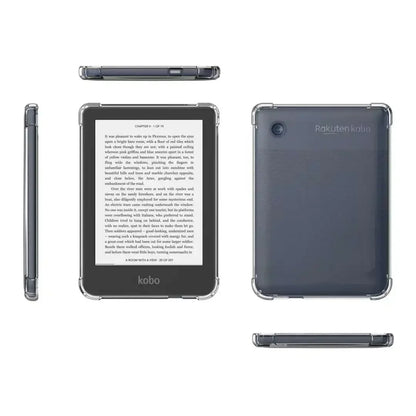 Slim Shockproof TPU Case for 6" Kobo Clara — Compatible with Colour, BW & 2E eBook Reader