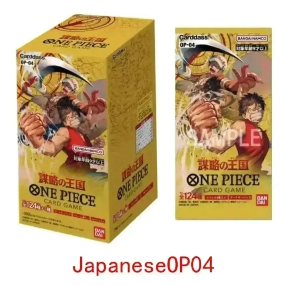 Bandai One Piece OPCG TCG Game Card — Sealed Booster Pack, Collectible Cartoon Cards for Toys & Gifts