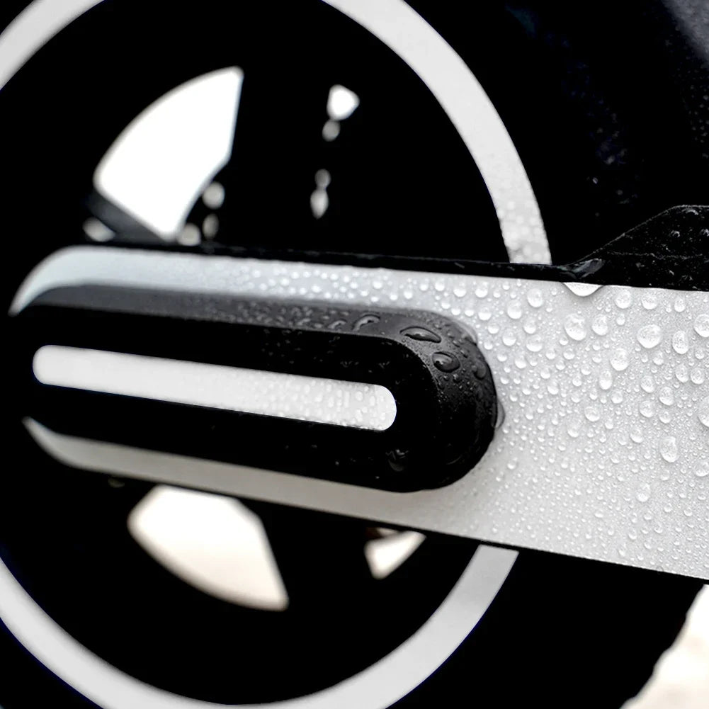 Scooter Night Riding Reflective PVC Warning Strip Decals - Waterproof Modification Parts for Xiaomi Mijia M365