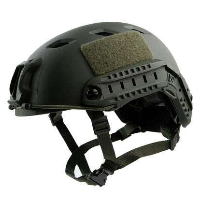 Adjustable Tactical Helmet – Thicken ABS Protective Gear for Air Gun Shooting, CS, Outdoor Use, Head Size 55-60cm