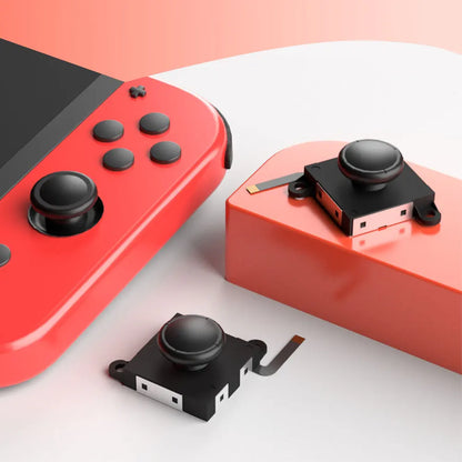 1/2PCS Hall Effect Joystick for Nintendo Switch/Lite/OLED – No Drift Analog Thumb Stick, Electromagnetic Stick
