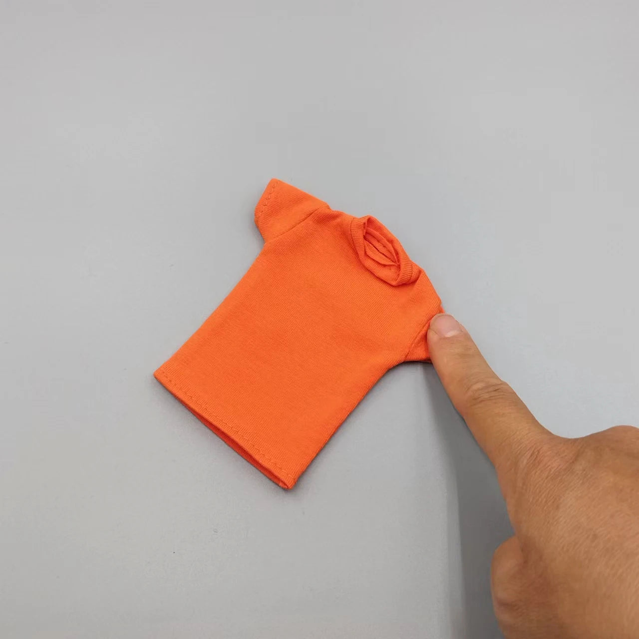 1/6 Scale Black T-Shirt for 12" (30cm) Action Figures — Male & Female DIY Model Accessories