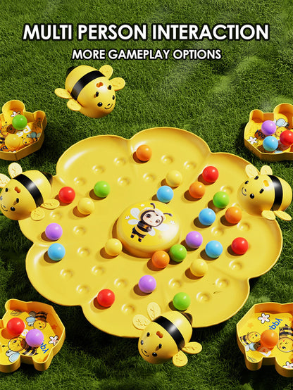 Little Bumblebee Multifunctional Board Game — Educational Puzzle & Fishing Toy, Interactive Family Game for Kids, Christmas Gift