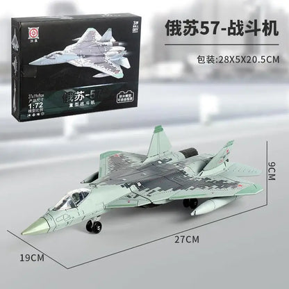 Military Building Blocks Set - F22 Fighter Jet M1A2 Tank & Helicopter Model Toys for Boys Christmas Gifts