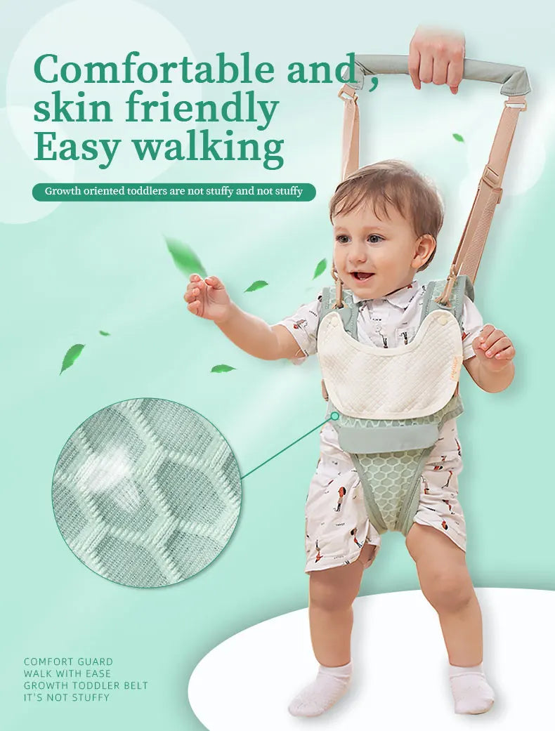 Toddler Infant Walker Harness — Baby Walking Support Belt & Trainer for Learning to Walk
