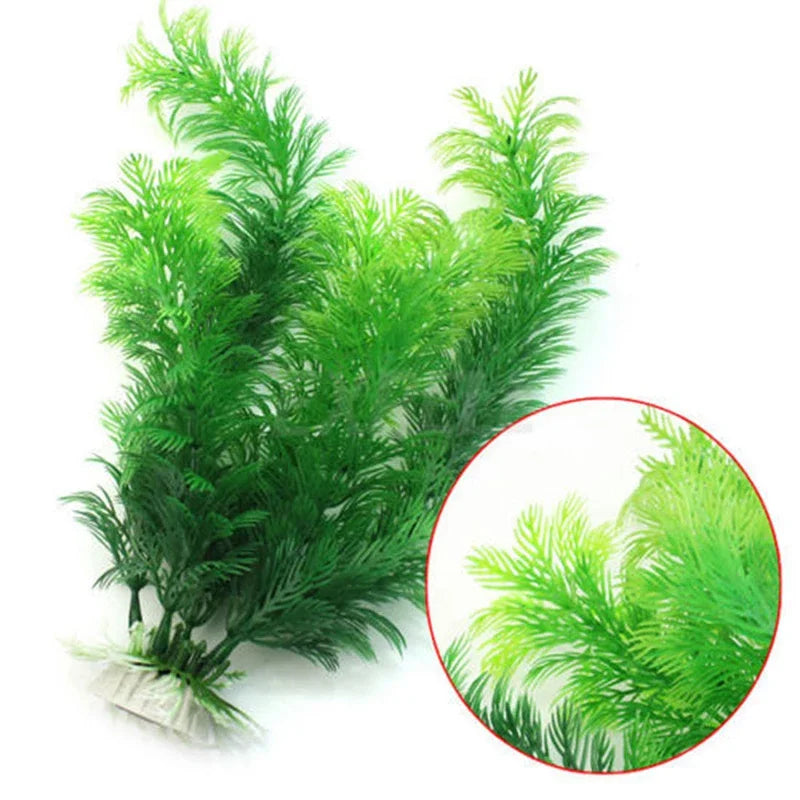 Artificial Aquarium Plants – Simulation Water Weeds & Aquatic Grass Decoration for Fish Tank