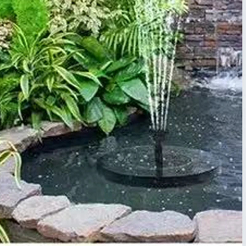 Mini Solar Powered Water Fountain – Floating Garden & Pond Waterfall Pump for Bird Bath, Outdoor Decorative Water Feature