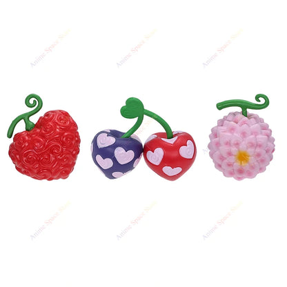 12pcs One Piece Devil Fruit Figures Set – Boa Hancock Love-Love, Robin Flower-Flower, Fish-Fish & Azure Dragon Model Toys