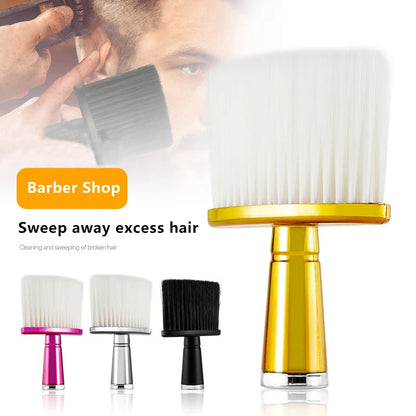 Soft Hair Brush for Neck & Face – Duster for Hair Cutting, Broken Hair Cleaning, Barber Salon & Styling Tool