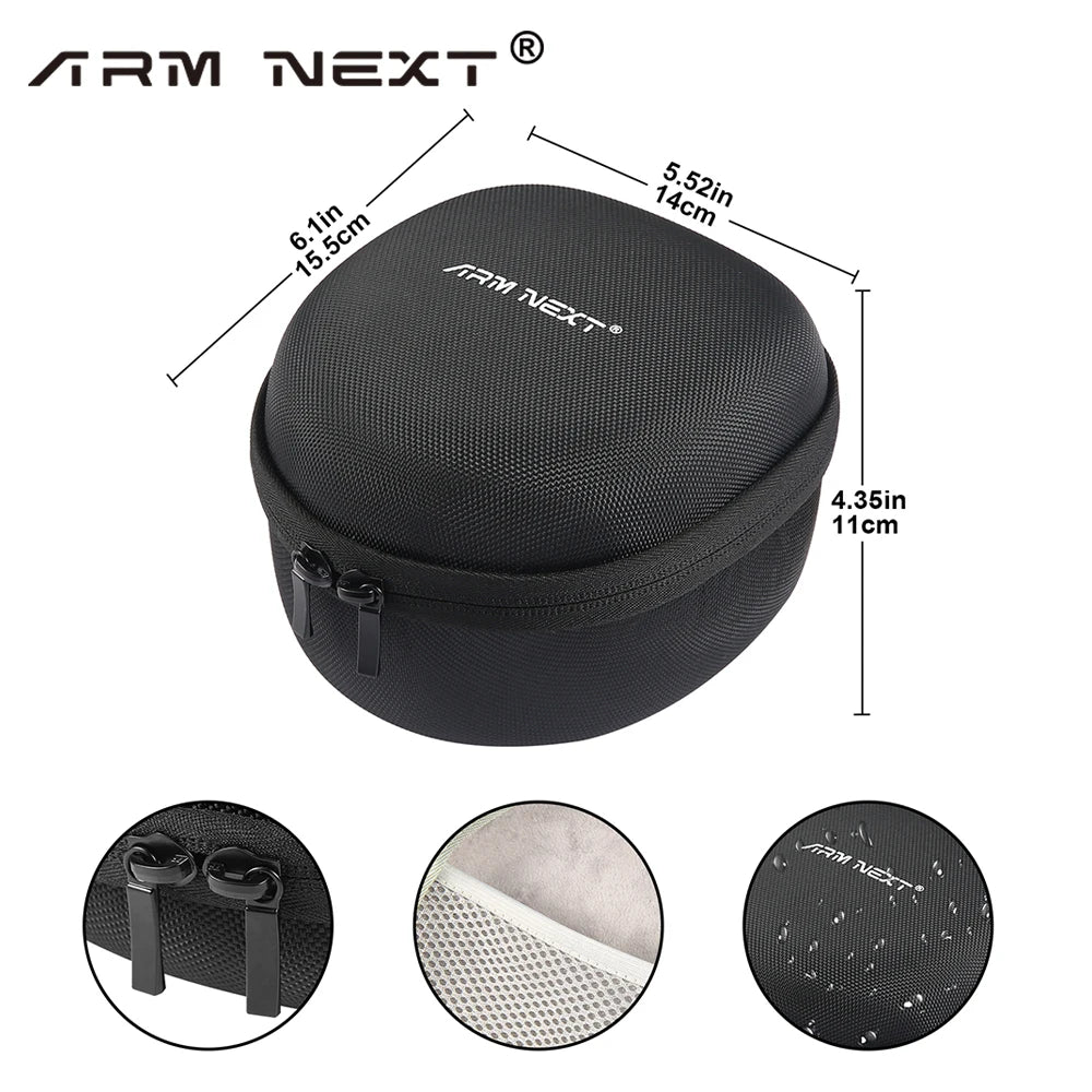 Protective Hard Case for Howard Leight Impact Sport Earmuff | ARM NEXT Shockproof Travel Bag | Keep Your Earmuffs Safe On-the-Go!