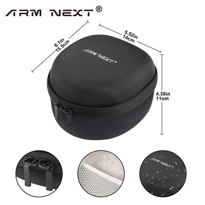 Protective Hard Case for Howard Leight Impact Sport Earmuff | ARM NEXT Shockproof Travel Bag | Keep Your Earmuffs Safe On-the-Go!