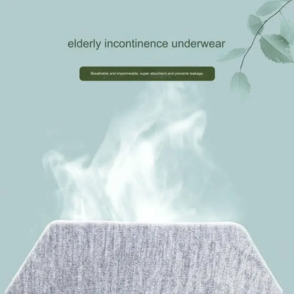 Graphene Cotton Adult Diaper – High Absorption, Anti-Leakage, Washable Incontinence Brief for Bed Care