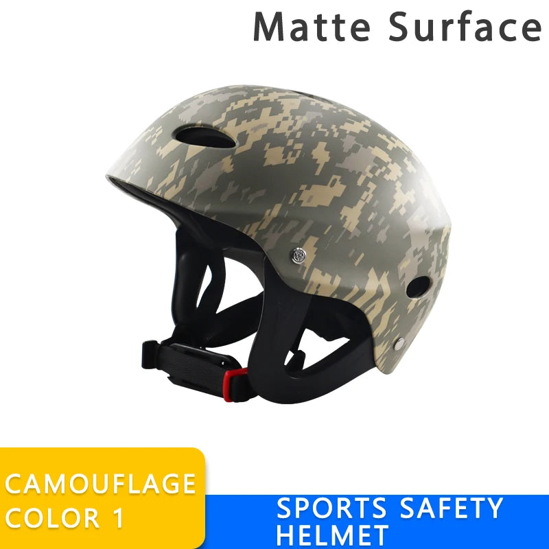 15-Color Certification Water Sport Helmet - Kayak, Rafting, Skateboard, Sailing, Surfing & Drifting Helmet for Water Sports