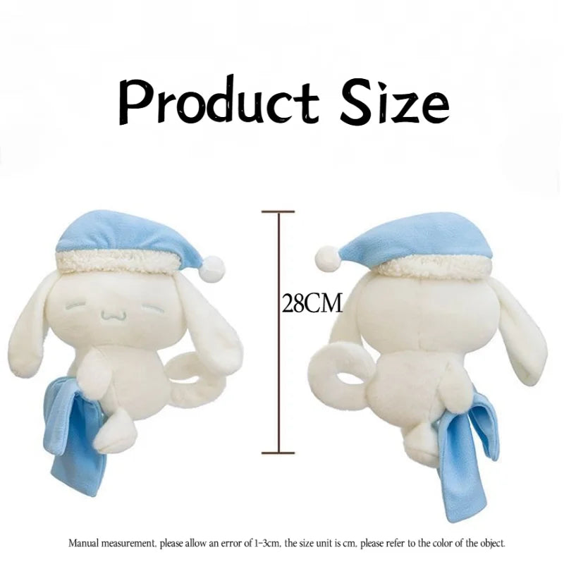Cinnamoroll Sleeping Plush Pillow - Soft Huggable Stuffed Animal & Cute Bedroom Gift