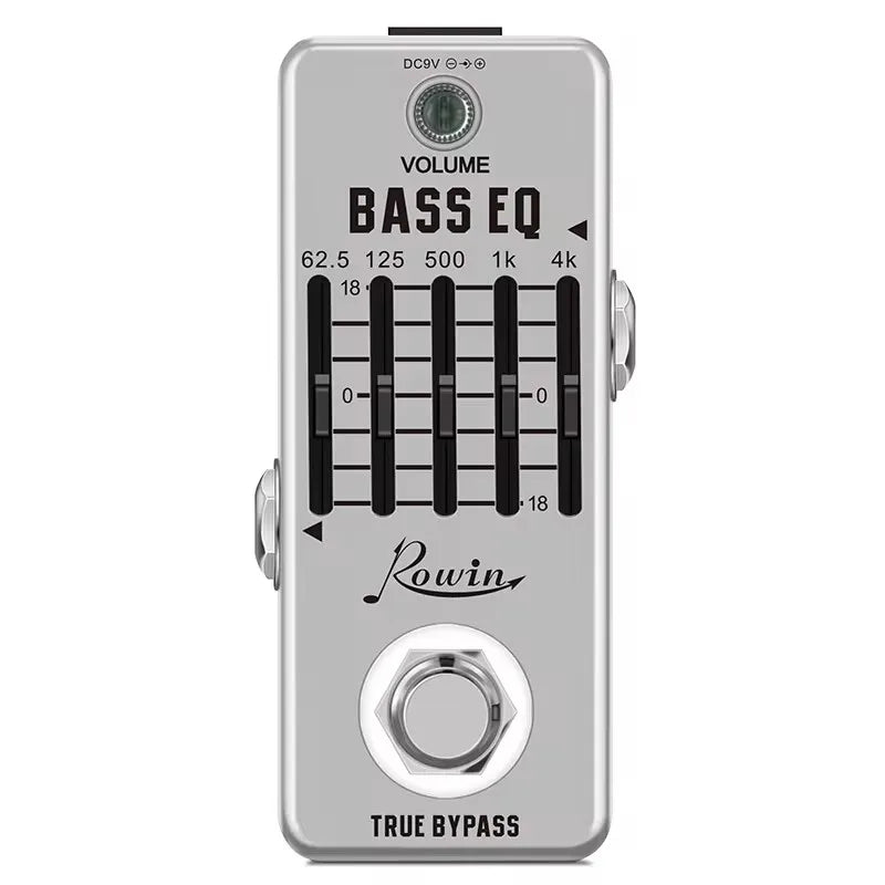 Rowin Guitar Effects Pedal – Noise Gate, Delay, Chorus, Vibrato, Phaser, Flanger, Booster, EQ, Fuzz, Metal, Distortion, and Blues Drive